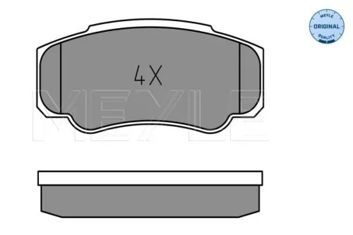 MEYLE Brake Pad Set, disc brake (025 239 2120)