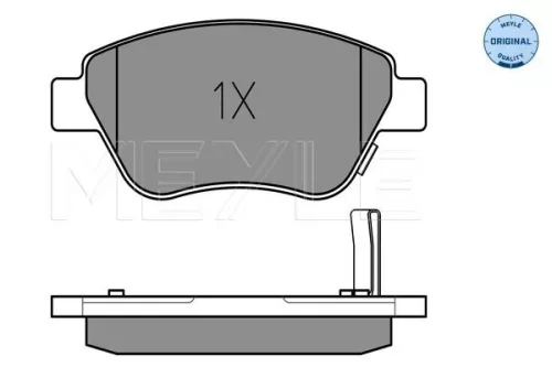 MEYLE Brake Pad Set, disc brake (025 239 8217/W)