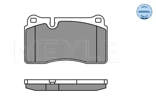MEYLE Brake Pad Set, disc brake (025 240 9817)