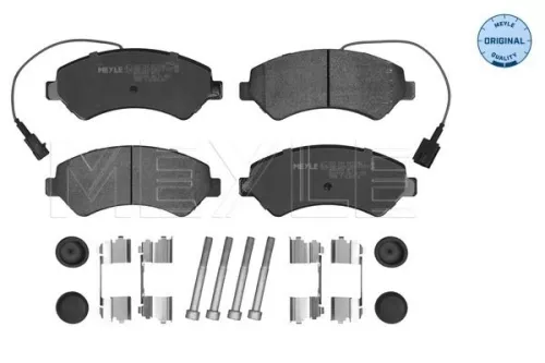 MEYLE Brake Pad Set, disc brake (025 244 6619/W2)