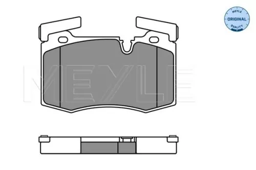 MEYLE Brake Pad Set, disc brake (025 244 7814)