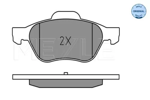MEYLE Brake Pad Set, disc brake (025 245 3518)