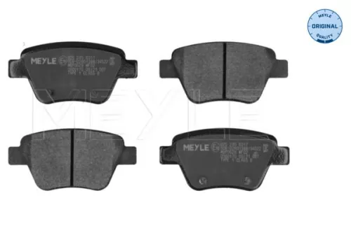 MEYLE Brake Pad Set, disc brake (025 245 6317)