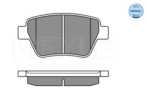 MEYLE Brake Pad Set, disc brake (025 245 6317)