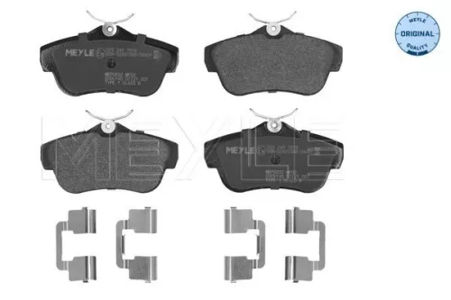 MEYLE Brake Pad Set, disc brake (025 245 7816)