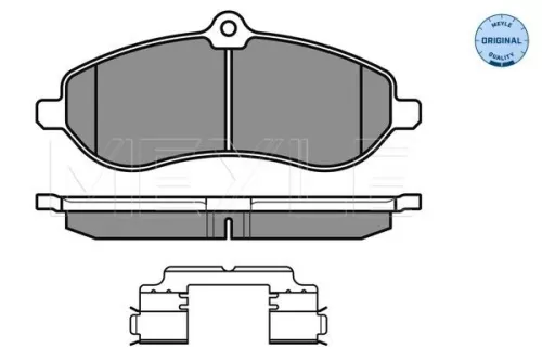 MEYLE Brake Pad Set, disc brake (025 245 9518/W)