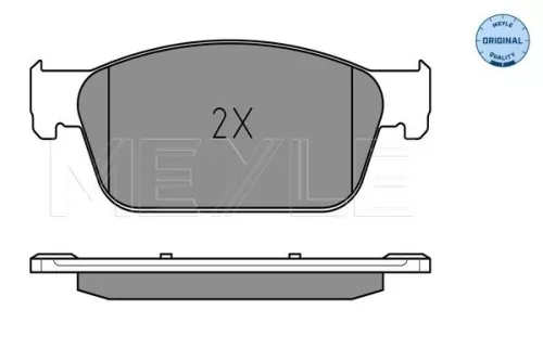 MEYLE Brake Pad Set, disc brake (025 246 2318/W)