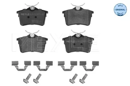 MEYLE Brake Pad Set, disc brake (025 247 6516/W)