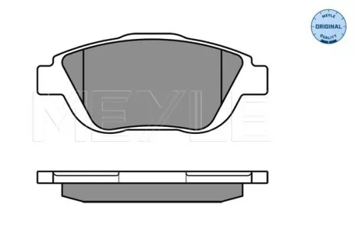 MEYLE Brake Pad Set, disc brake (025 248 8318)