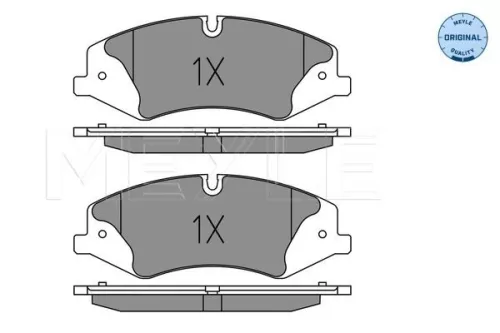 MEYLE Brake Pad Set, disc brake (025 250 2119)