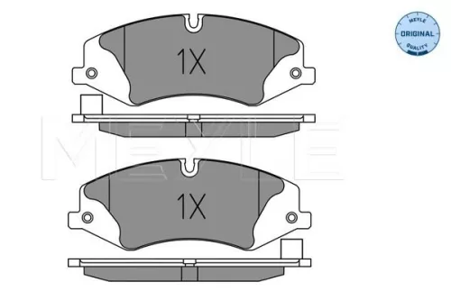 MEYLE Brake Pad Set, disc brake (025 250 2119)