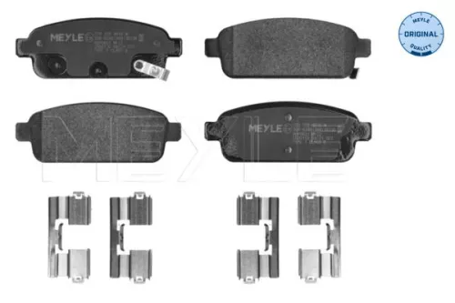 MEYLE Brake Pad Set, disc brake (025 250 9616/W)