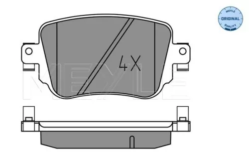 MEYLE Brake Pad Set, disc brake (025 251 0917)