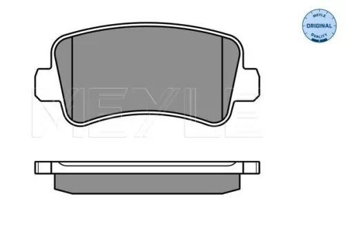 MEYLE Brake Pad Set, disc brake (025 251 1218/W)