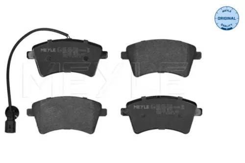 MEYLE Brake Pad Set, disc brake (025 252 9118)