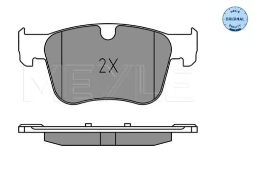 MEYLE Brake Pad Set, disc brake (025 258 3417)