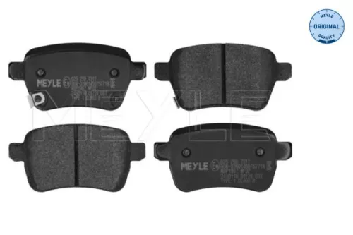 MEYLE Brake Pad Set, disc brake (025 259 7317)