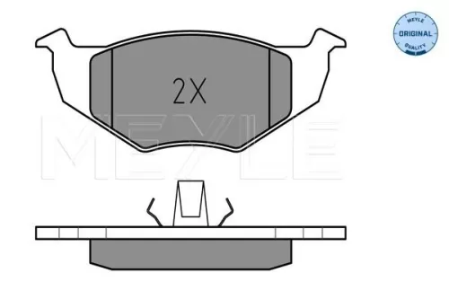 MEYLE MEYLE (025 218 6617) Front MEYLE Brake Pad Set 