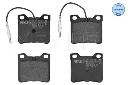 MEYLE Brake Pad Set, disc brake (025 219 0417/W)