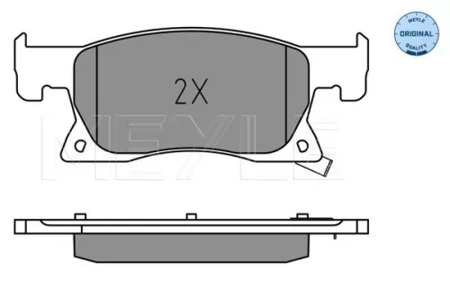 MEYLE Brake Pad Set, disc brake (025 223 4220)