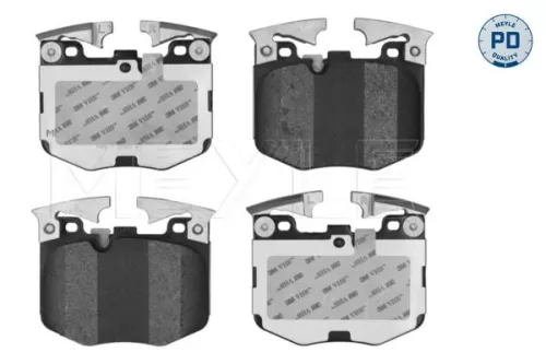 MEYLE Brake Pad Set, disc brake (025 224 2520/PD)