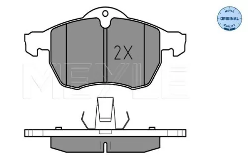 MEYLE Brake Pad Set, disc brake (025 230 5719/W)