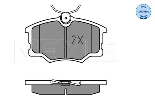 MEYLE Brake Pad Set, disc brake (025 235 4616)