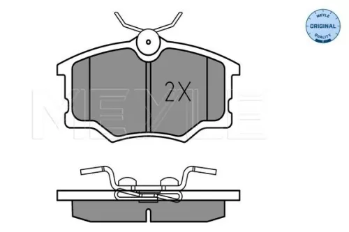 MEYLE Brake Pad Set, disc brake (025 235 4616)