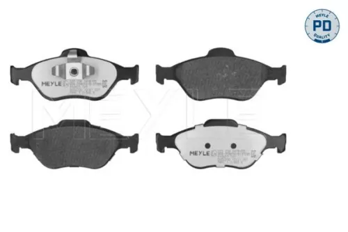 MEYLE Brake Pad Set, disc brake (025 236 0418/PD)