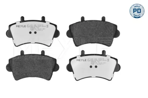 MEYLE Brake Pad Set, disc brake (025 236 1318/PD)