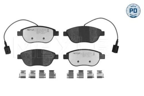 MEYLE Brake Pad Set, disc brake (025 237 0918/PD)