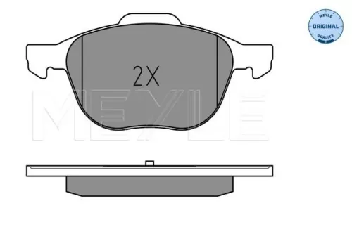MEYLE Brake Pad Set, disc brake (025 237 2318)