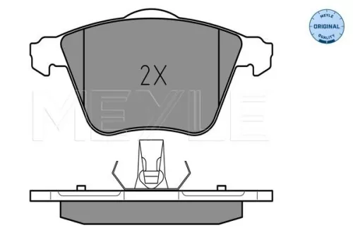 MEYLE Brake Pad Set, disc brake (025 239 1218)