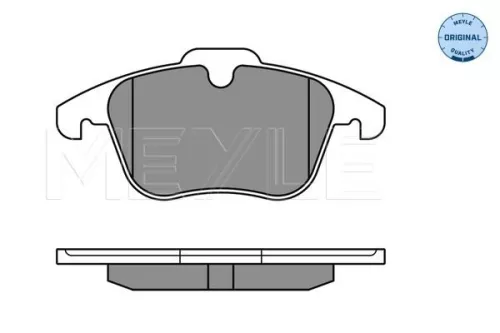 MEYLE Brake Pad Set, disc brake (025 241 2319)
