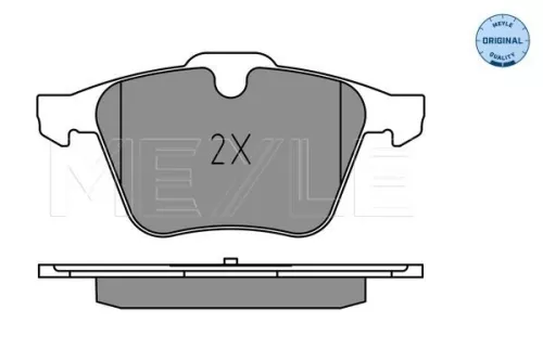 MEYLE Brake Pad Set, disc brake (025 241 4218)