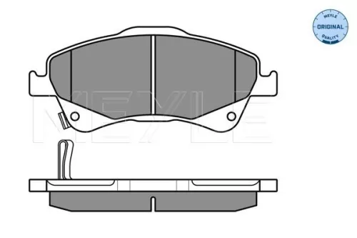MEYLE Brake Pad Set, disc brake (025 242 0419/W)