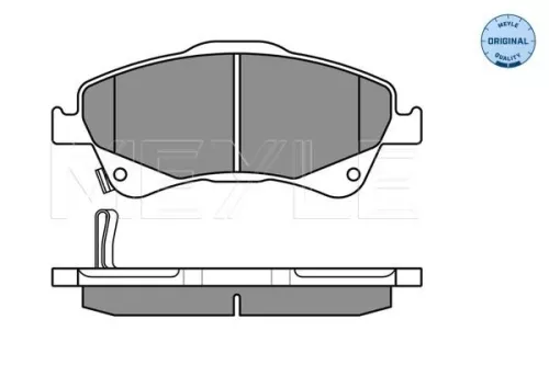 MEYLE Brake Pad Set, disc brake (025 242 0419/W)