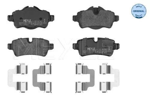 MEYLE Brake Pad Set, disc brake (025 242 8917)