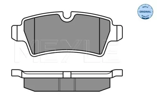 MEYLE Brake Pad Set, disc brake (025 242 8917)