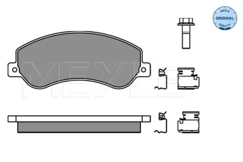 MEYLE Brake Pad Set, disc brake (025 244 8419/W)
