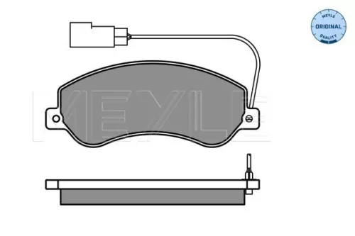 MEYLE Brake Pad Set, disc brake (025 244 8419/W)