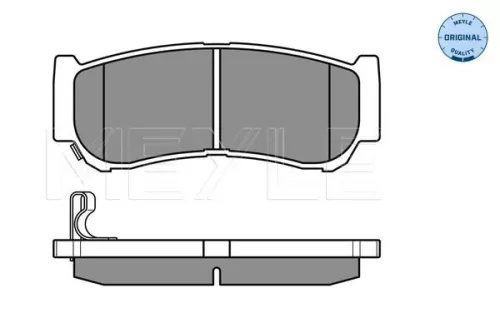 MEYLE Brake Pad Set, disc brake (025 244 8816/W)