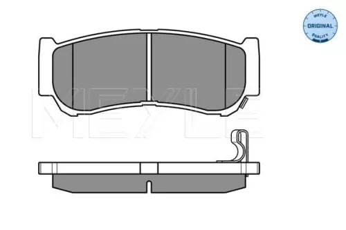 MEYLE Brake Pad Set, disc brake (025 244 8816/W)
