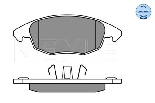 MEYLE Brake Pad Set, disc brake (025 245 3818)