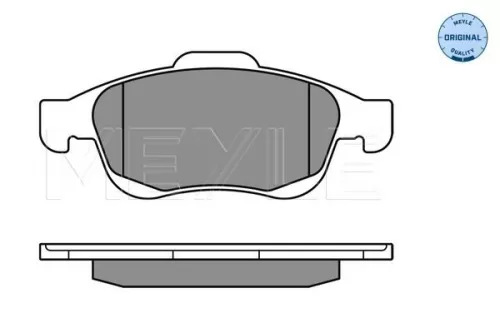 MEYLE Brake Pad Set, disc brake (025 245 3818)
