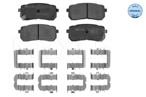 MEYLE Brake Pad Set, disc brake (025 245 5915/W)