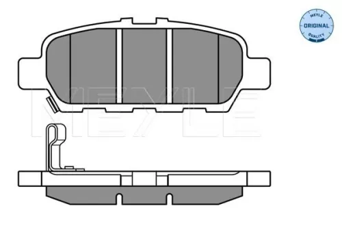 MEYLE Brake Pad Set, disc brake (025 248 7113/W)