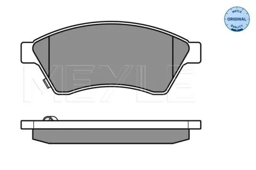 MEYLE Brake Pad Set, disc brake (025 250 3118/W)