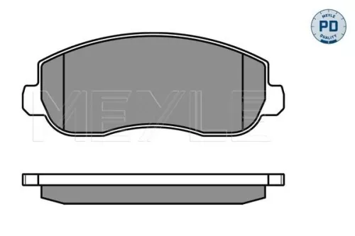 MEYLE Brake Pad Set, disc brake (025 251 4718/PD)