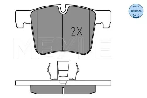 MEYLE Brake Pad Set, disc brake (025 251 9919)